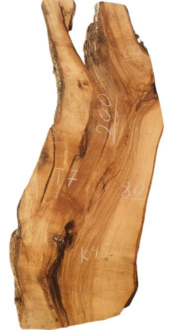 Слэб ясень k45, 200 × 75 × 7 см
