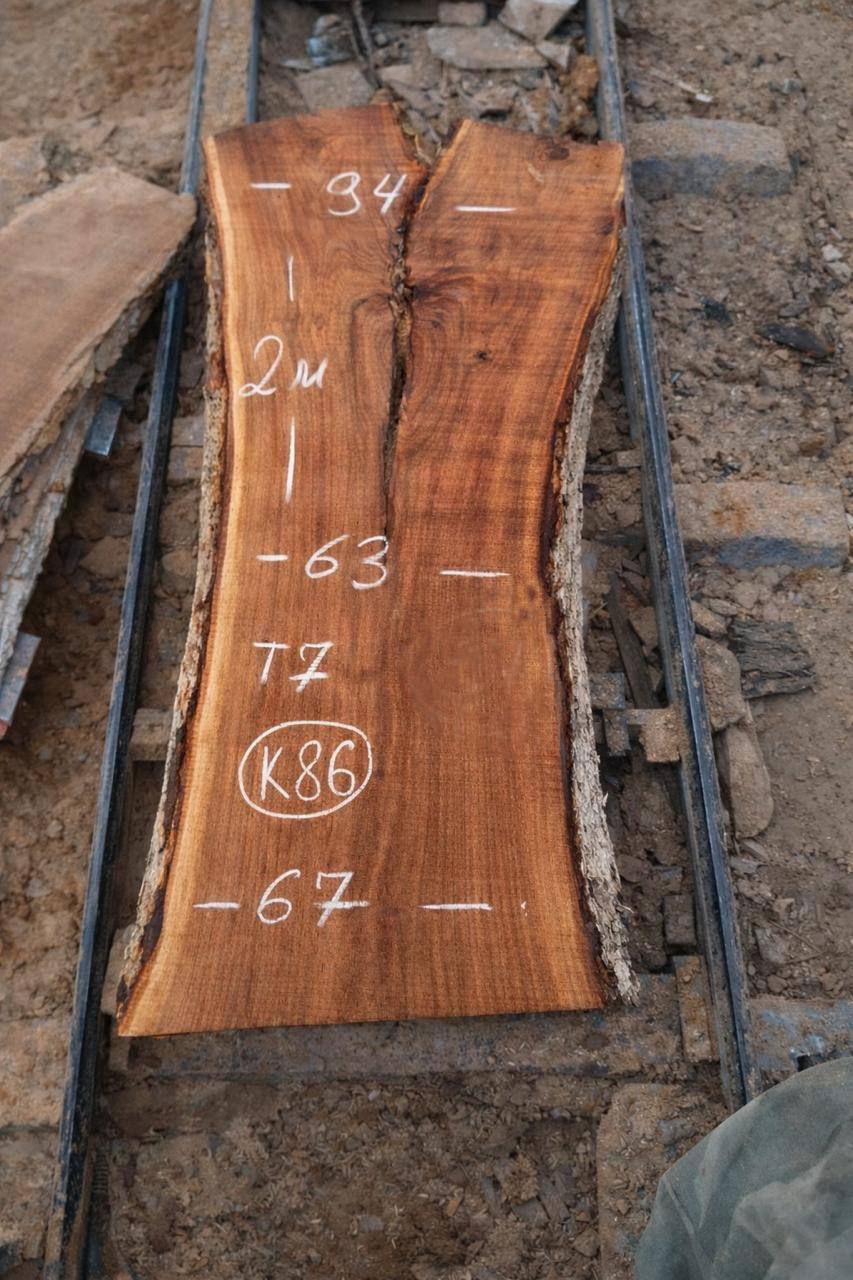 Слэб карагач k86, 200 × 75 × 7 см